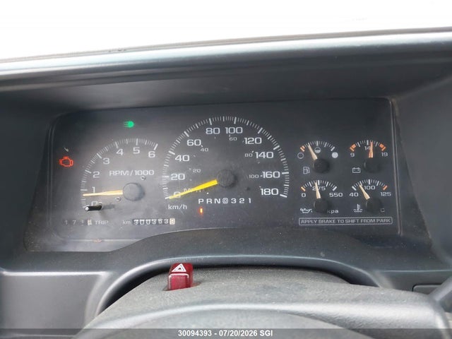 1999 Chevrolet Tahoe K1500 მანქანა იყიდება აუქციონზე, vin: 1GNEK13R7XR113330, აუქციონის ნომერი: 30094393