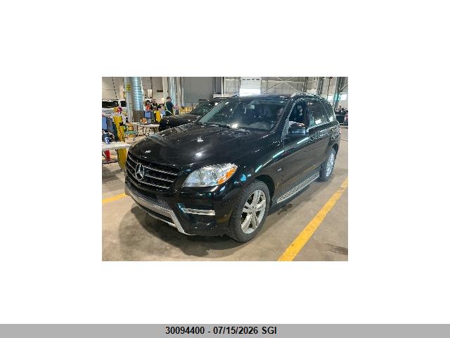 Aukcja sprzedaży 2012 Mercedes-benz Ml 350 Bluetec, vin: 4JGDA2EB5CA010568, numer aukcji: 30094400