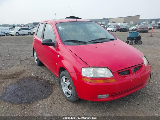 Продажа на аукционе авто 2007 Pontiac Wave Lt, vin: KL2TW65657B732265, номер лота: 30094439