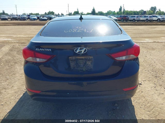 30094452 :رقم المزاد ، 5NPDH4AE5FH608247 vin ، 2015 Hyundai Elantra Se/sport/limited مزاد بيع
