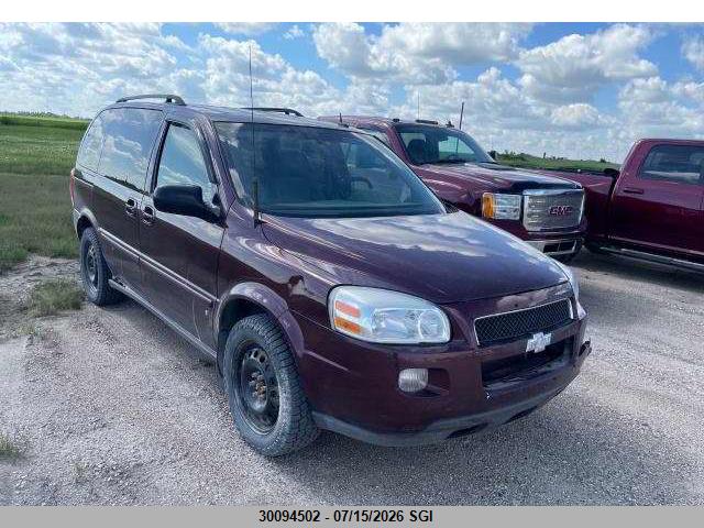 Продажа на аукционе авто 2009 Chevrolet Uplander Lt, vin: 1GNDU33149D112079, номер лота: 30094502