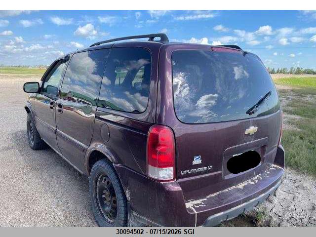 Aukcja sprzedaży 2009 Chevrolet Uplander Lt, vin: 1GNDU33149D112079, numer aukcji: 30094502