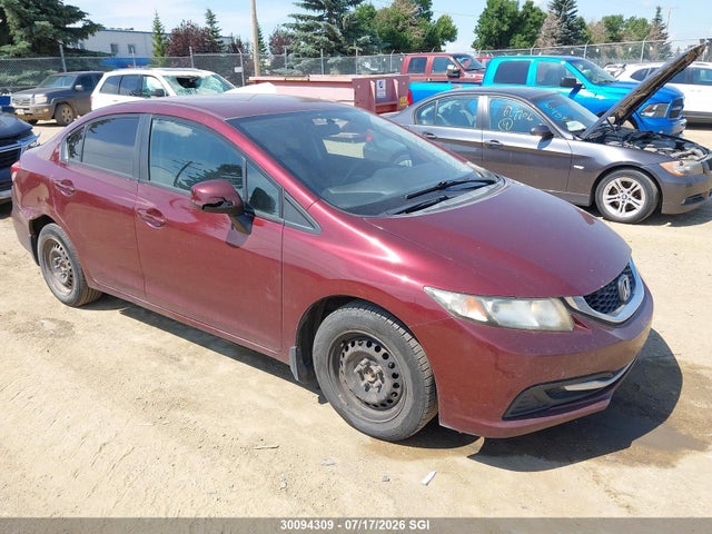 Aukcja sprzedaży 2013 Honda Civic Lx, vin: 2HGFB2F47DH018301, numer aukcji: 30094309