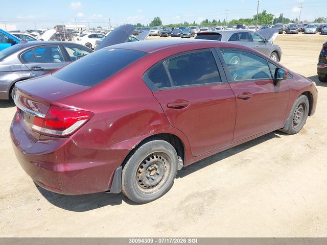 Aukcja sprzedaży 2013 Honda Civic Lx, vin: 2HGFB2F47DH018301, numer aukcji: 30094309