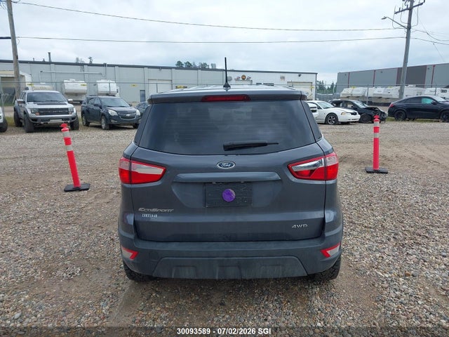 30093589 :رقم المزاد ، MAJ6S3FL6KC275306 vin ، 2019 Ford Ecosport S مزاد بيع