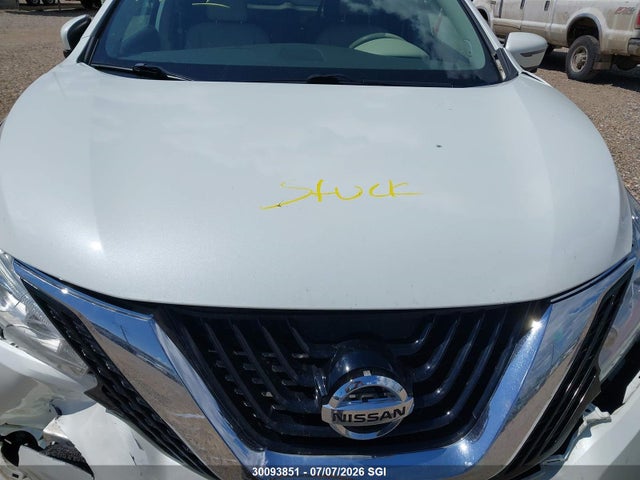 2017 Nissan Murano S/sl/sv/platinum მანქანა იყიდება აუქციონზე, vin: 5N1AZ2MH9HN201265, აუქციონის ნომერი: 30093851