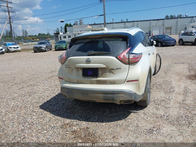 2017 Nissan Murano S/sl/sv/platinum მანქანა იყიდება აუქციონზე, vin: 5N1AZ2MH9HN201265, აუქციონის ნომერი: 30093851