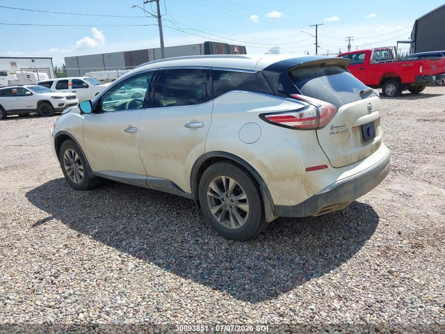 2017 Nissan Murano S/sl/sv/platinum მანქანა იყიდება აუქციონზე, vin: 5N1AZ2MH9HN201265, აუქციონის ნომერი: 30093851