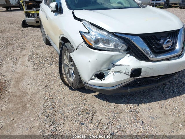 2017 Nissan Murano S/sl/sv/platinum მანქანა იყიდება აუქციონზე, vin: 5N1AZ2MH9HN201265, აუქციონის ნომერი: 30093851