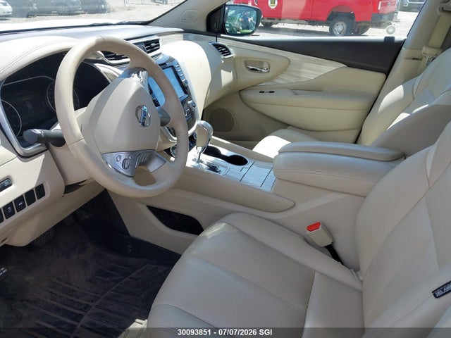 2017 Nissan Murano S/sl/sv/platinum მანქანა იყიდება აუქციონზე, vin: 5N1AZ2MH9HN201265, აუქციონის ნომერი: 30093851