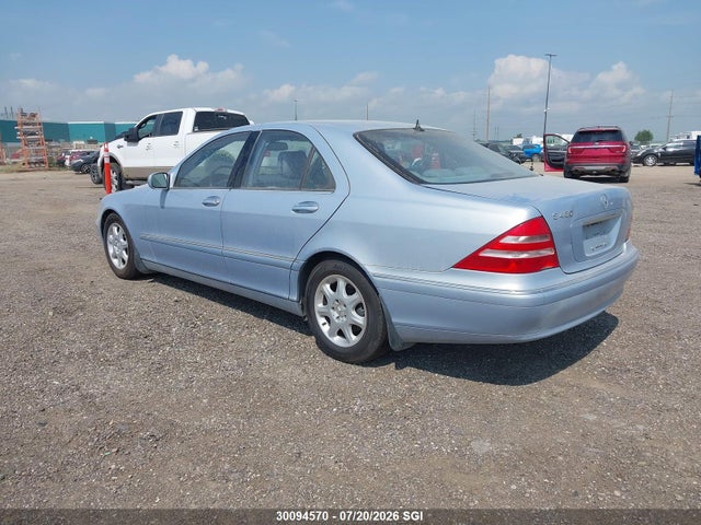 2002 Mercedes-benz S 430 მანქანა იყიდება აუქციონზე, vin: WDBNF70J22A252057, აუქციონის ნომერი: 30094570