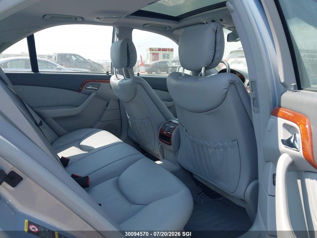 2002 Mercedes-benz S 430 მანქანა იყიდება აუქციონზე, vin: WDBNF70J22A252057, აუქციონის ნომერი: 30094570