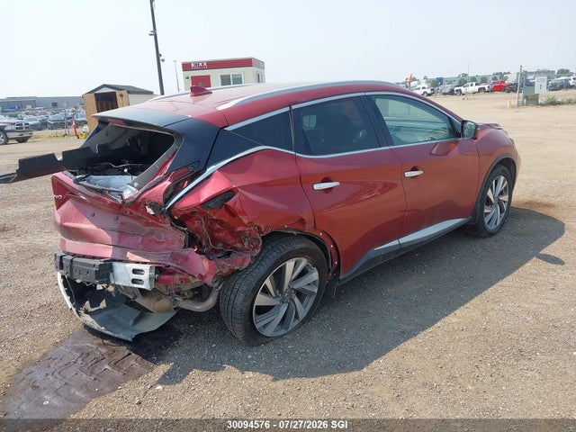 5N1AZ2MS4KN147974 Nissan Murano Platinum/sl/sv