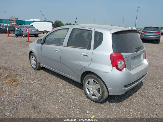 Aukcja sprzedaży 2009 Chevrolet Aveo Lt, vin: KL1TX65E39B601735, numer aukcji: 30094634