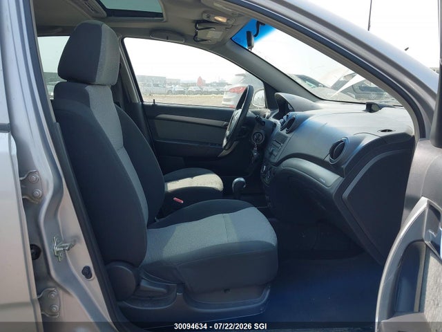 Aukcja sprzedaży 2009 Chevrolet Aveo Lt, vin: KL1TX65E39B601735, numer aukcji: 30094634