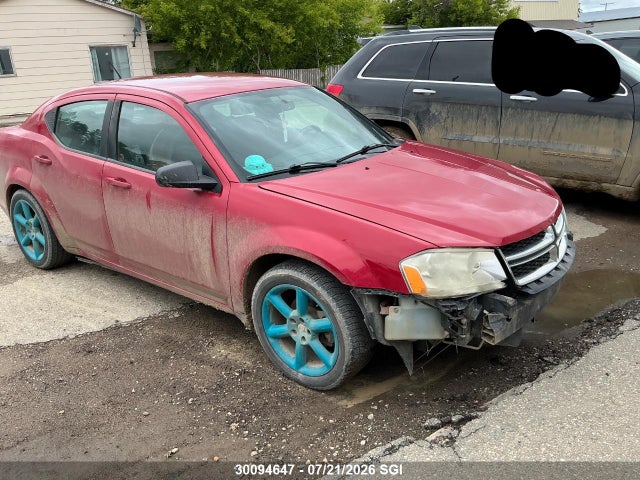 2013 Dodge Avenger Se მანქანა იყიდება აუქციონზე, vin: 1C3CDZAB2DN587143, აუქციონის ნომერი: 30094647