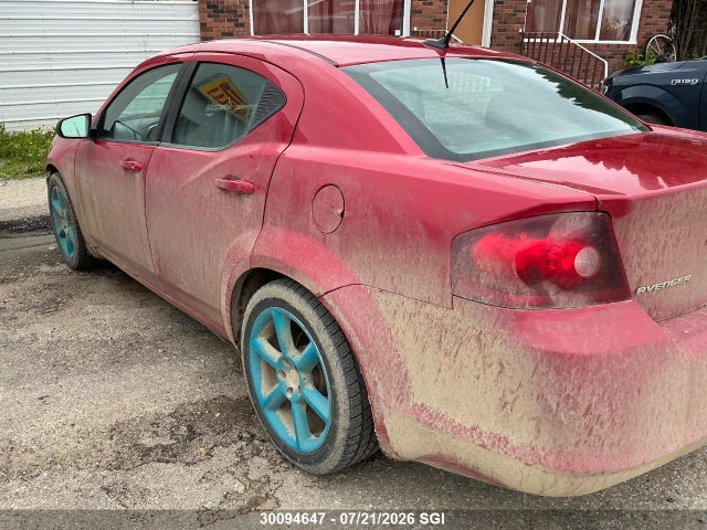 2013 Dodge Avenger Se მანქანა იყიდება აუქციონზე, vin: 1C3CDZAB2DN587143, აუქციონის ნომერი: 30094647