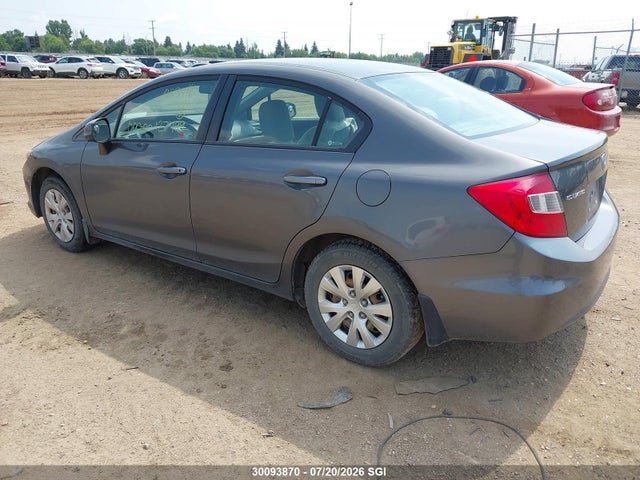 2012 Honda Civic Lx მანქანა იყიდება აუქციონზე, vin: 2HGFB2F43CH053416, აუქციონის ნომერი: 30093870