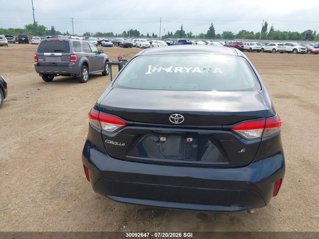 2022 Toyota Corolla Le მანქანა იყიდება აუქციონზე, vin: 5YFBPMBE1NP287396, აუქციონის ნომერი: 30092647