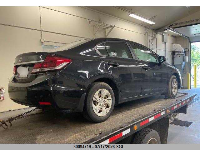 Aukcja sprzedaży 2013 Honda Civic Lx, vin: 2HGFB2F40DH101732, numer aukcji: 30094719