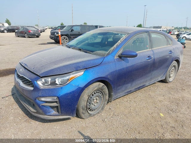 2021 Kia Forte Fe/lxs მანქანა იყიდება აუქციონზე, vin: 3KPF24ADXME343456, აუქციონის ნომერი: 30094731