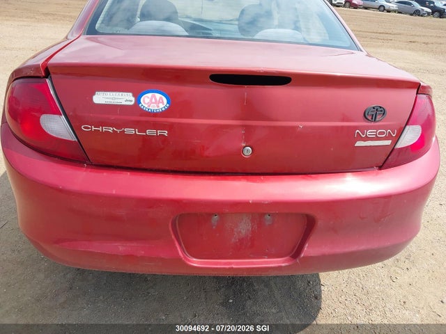 Aukcja sprzedaży 2001 Chrysler Neon, vin: 1C3ES46C21D227679, numer aukcji: 30094692