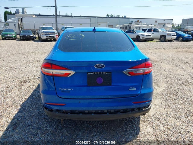 2020 Ford Fusion Se მანქანა იყიდება აუქციონზე, vin: 3FA6P0HD2LR157830, აუქციონის ნომერი: 30094270