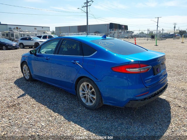 2020 Ford Fusion Se მანქანა იყიდება აუქციონზე, vin: 3FA6P0HD2LR157830, აუქციონის ნომერი: 30094270