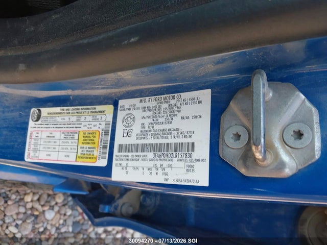 2020 Ford Fusion Se მანქანა იყიდება აუქციონზე, vin: 3FA6P0HD2LR157830, აუქციონის ნომერი: 30094270