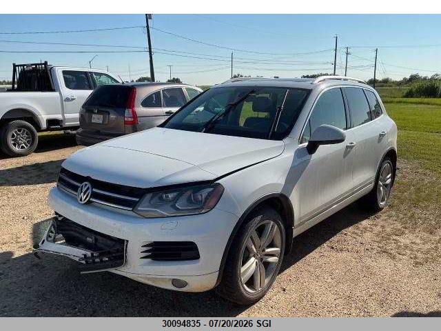 Aukcja sprzedaży 2013 Volkswagen Touareg V6 Tdi, vin: WVGEP9BP2DD013052, numer aukcji: 30094835