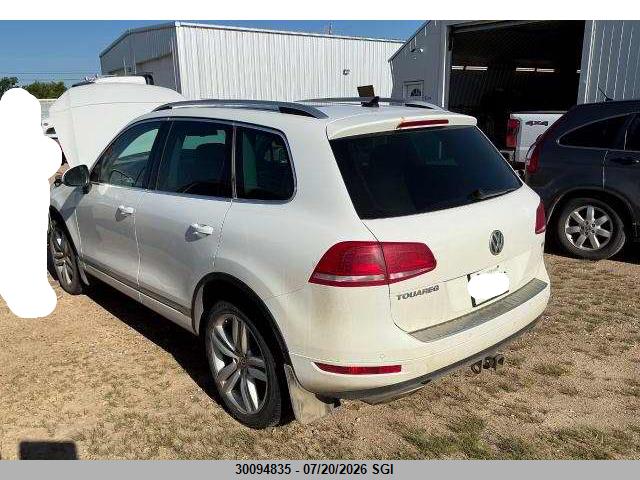 Aukcja sprzedaży 2013 Volkswagen Touareg V6 Tdi, vin: WVGEP9BP2DD013052, numer aukcji: 30094835