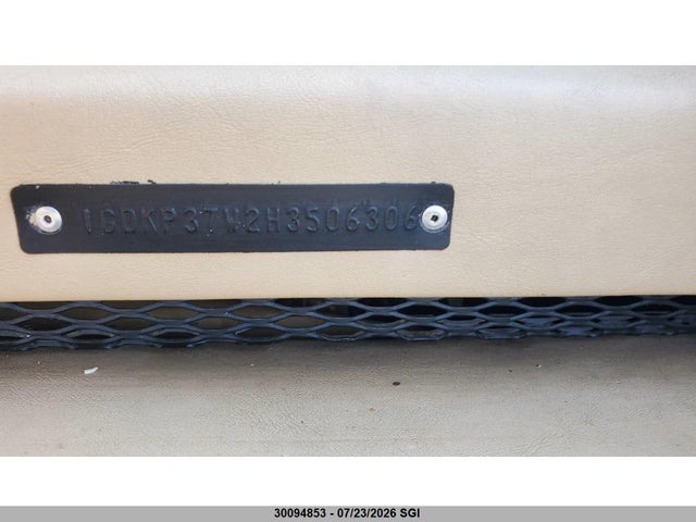 30094853 :رقم المزاد ، 97232FKB6JW007905 vin ، 1987 Gmc Triple E مزاد بيع