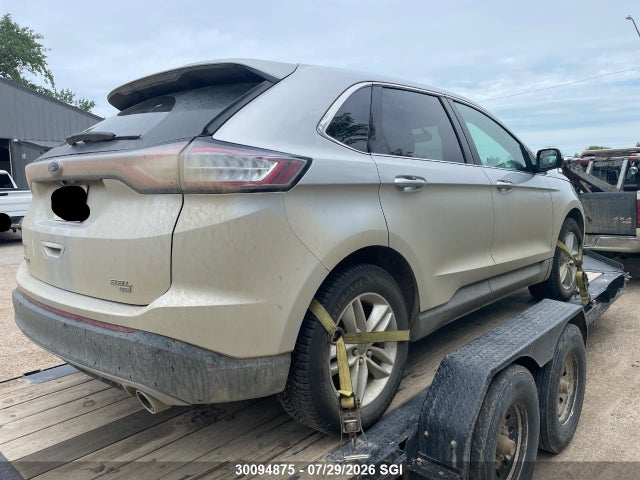 2015 Ford Edge Sel მანქანა იყიდება აუქციონზე, vin: 2FMTK4J88FBB57202, აუქციონის ნომერი: 30094875