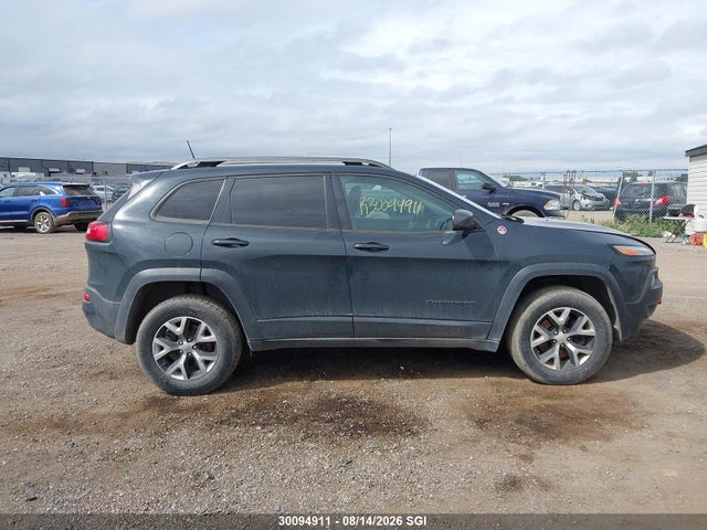 2018 Jeep Cherokee Trailhawk მანქანა იყიდება აუქციონზე, vin: 1C4PJMBX6JD593421, აუქციონის ნომერი: 30094911