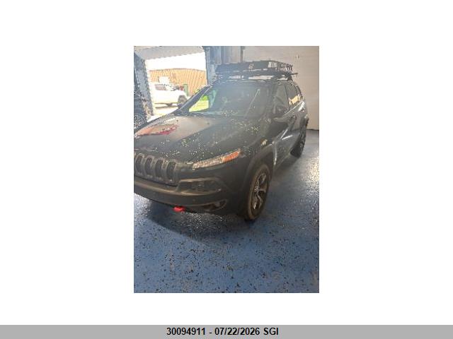 2018 Jeep Cherokee Trailhawk მანქანა იყიდება აუქციონზე, vin: 1C4PJMBX6JD593421, აუქციონის ნომერი: 30094911