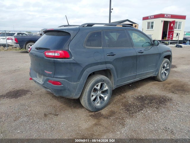 2018 Jeep Cherokee Trailhawk მანქანა იყიდება აუქციონზე, vin: 1C4PJMBX6JD593421, აუქციონის ნომერი: 30094911