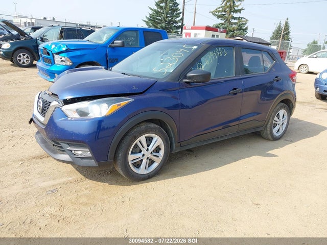 30094582 :رقم المزاد ، 3N1CP5CU9KL523045 vin ، 2019 Nissan Kicks S/sr/sv مزاد بيع