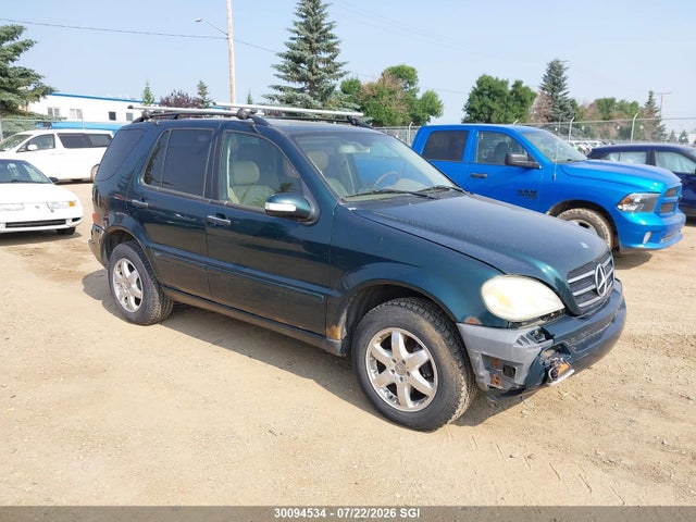 Продаж на аукціоні авто 2002 Mercedes-benz Ml 500 4matic, vin: 4JGAB75E22A317654, номер лоту: 30094534