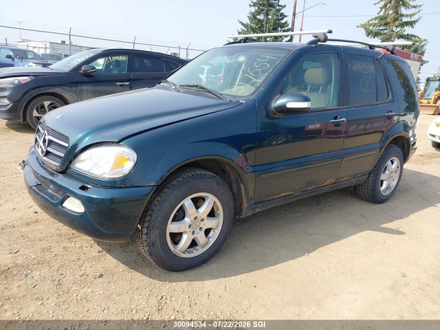 Aukcja sprzedaży 2002 Mercedes-benz Ml 500 4matic, vin: 4JGAB75E22A317654, numer aukcji: 30094534
