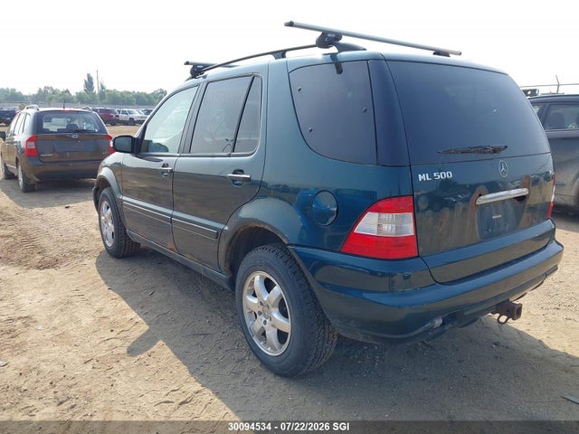 Aukcja sprzedaży 2002 Mercedes-benz Ml 500 4matic, vin: 4JGAB75E22A317654, numer aukcji: 30094534