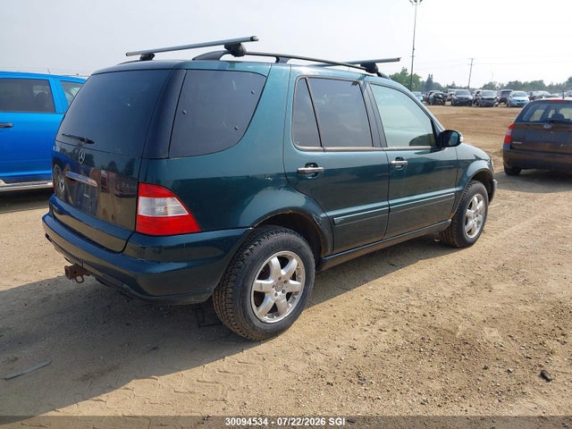 Aukcja sprzedaży 2002 Mercedes-benz Ml 500 4matic, vin: 4JGAB75E22A317654, numer aukcji: 30094534