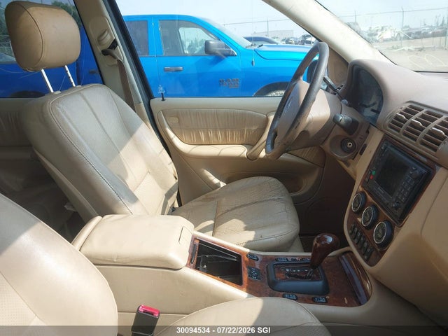 Aukcja sprzedaży 2002 Mercedes-benz Ml 500 4matic, vin: 4JGAB75E22A317654, numer aukcji: 30094534
