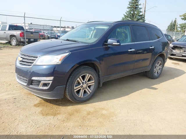 Chevrolet Traverse Lt 2017 1GNKVGKDXHJ162296 Image 2