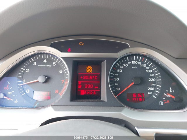 Auction sale of the 2007 Audi A6 3.2 Quattro, vin: WAUDH94F47N011543, lot number: 30094975