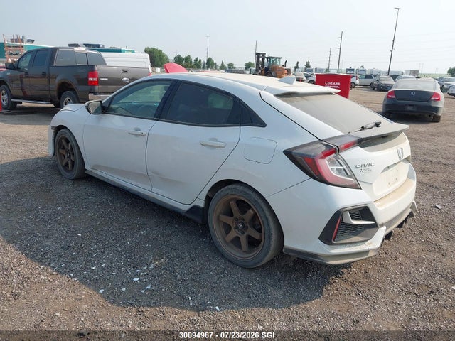 2021 Honda Civic Sport Touring მანქანა იყიდება აუქციონზე, vin: SHHFK7G92MU300386, აუქციონის ნომერი: 30094987