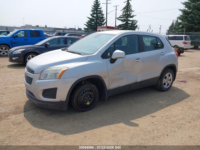 Chevrolet TRAX LS 2014 3GNCJKEB4EL193125 Image 2