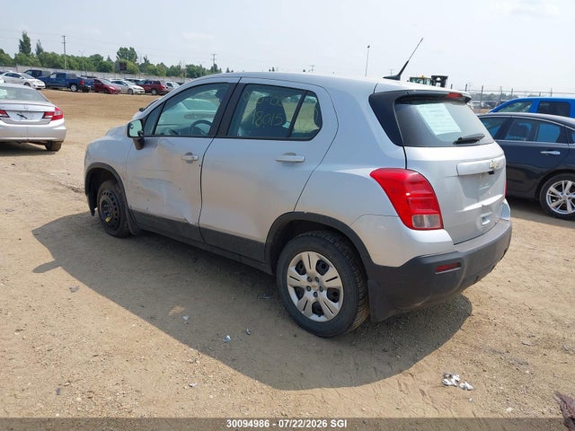 Chevrolet TRAX LS 2014 3GNCJKEB4EL193125 Image 3