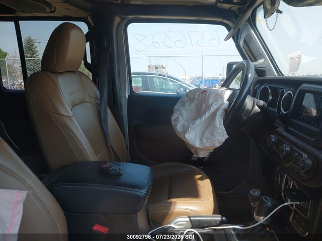 30092796 :رقم المزاد ، 1C4HJXEG3LW326388 vin ، 2020 Jeep Wrangler Unlimited Sahara مزاد بيع