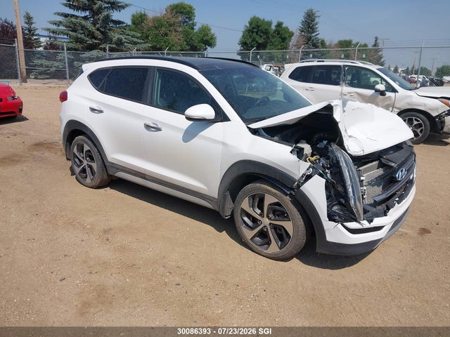2017 Hyundai Tucson Limited/sport And Eco/se მანქანა იყიდება აუქციონზე, vin: KM8J3CA21HU459177, აუქციონის ნომერი: 30086393