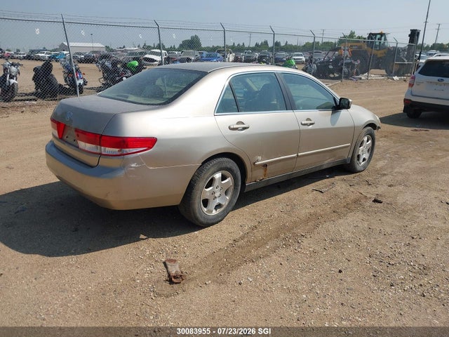 2003 Honda Accord Lx მანქანა იყიდება აუქციონზე, vin: 1HGCM56403A805618, აუქციონის ნომერი: 30083955